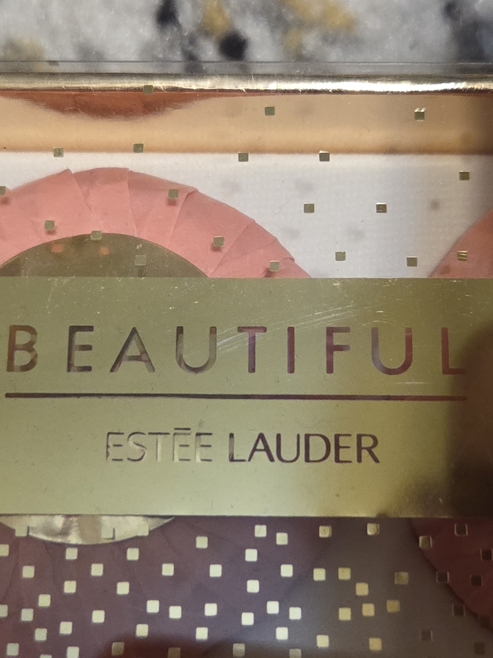 Estée Lauder Beautiful Luxury Soap Set Pink & Gold NWT